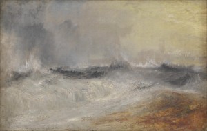 Waves Breaking against the Wind c.1840 Joseph Mallord William Turner 1775-1851 