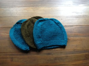 Three Barley Hats in Cascade 220