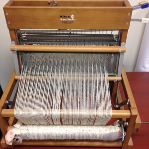 This Leclerc loom hasn't been used for decades. It needs some restorative attention, but I'm eager to put it back to use.