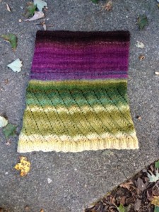 Beautiful Polwarth fiber expertly dyed "aubergine" by Patricia of Beesybee.