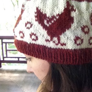 Rhode Island Red, a free Knitty pattern designed by Pam Sluter