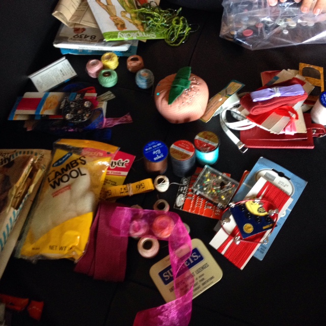 Goodie bag contents revealed. 