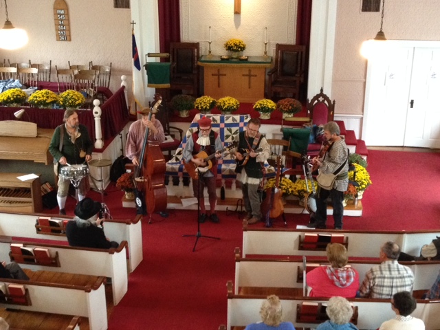 Bovine Social Club performed a special, unplugged, set.