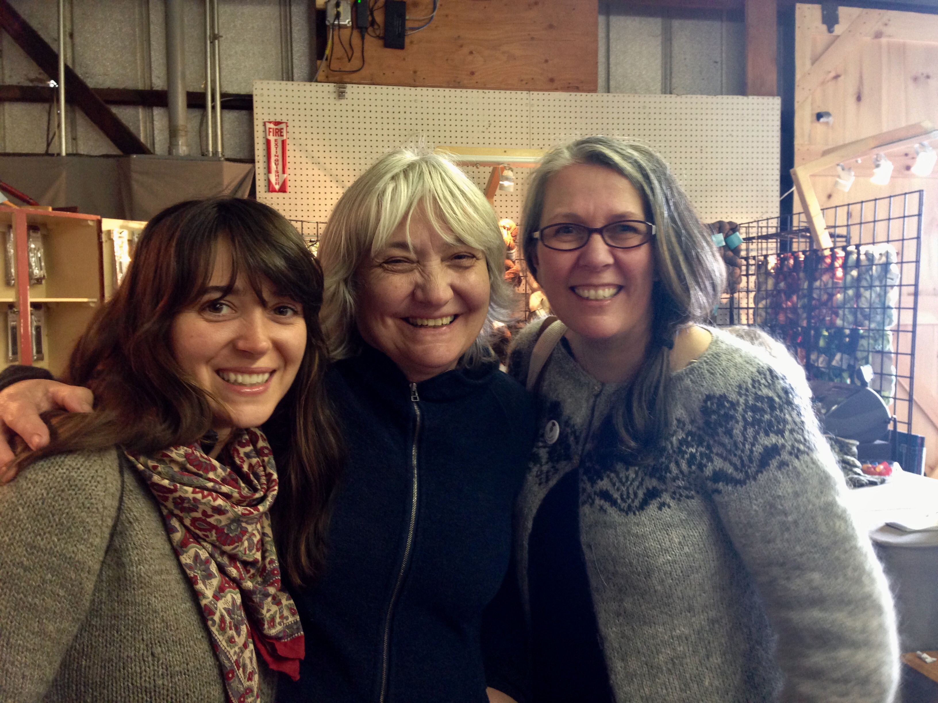 My favorite photo from last weekend: the chicken ladies.  All of these smart, beautiful women (my sister Jessica, Mom, and Claire) tend to chickens and generally make the world a better place.